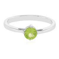 Anello in argento con Peridoto