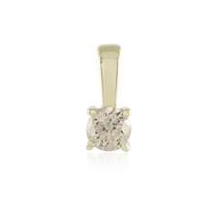 Ciondolo in oro con Diamante Cioccolato I2