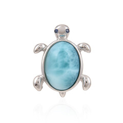 Ciondolo in argento con Larimar