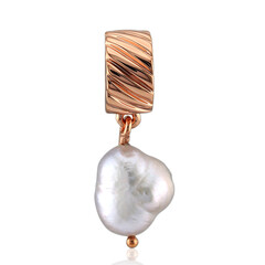 Ciondolo in argento con Perla d'Acqua Dolce Argentata (TPC)