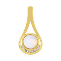 Ciondolo in argento con Opale di Welo