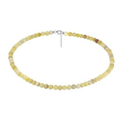 Collana in argento con Opale Giallo