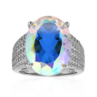 Anello in argento con Quarzo Moonlight