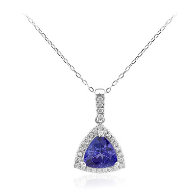 Collana in oro con Tanzanite AAA (CIRARI)