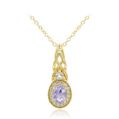 Collana in argento con Tanzanite