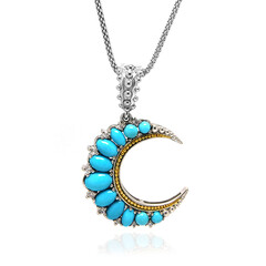 Collana in argento con Turchese Sleeping Beauty (Dallas Prince Designs)