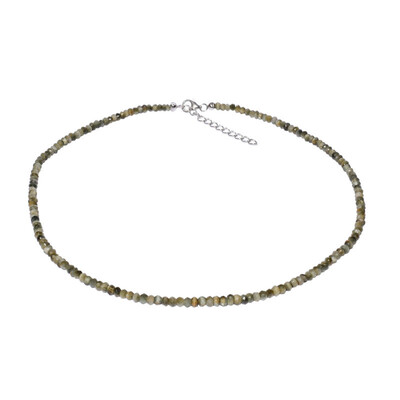 Collana in argento con Crisoberillo