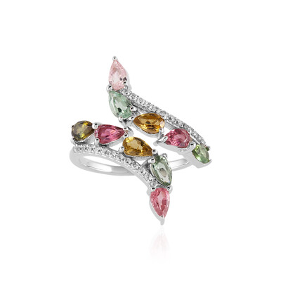 Anello in argento con Tormalina