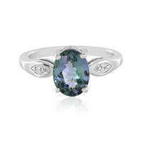 Anello in argento con Tanzanite (non riscaldata)