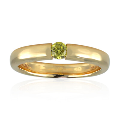 Anello in oro con Diamante Giallo VS1 (Annette)