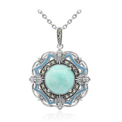 Collana in argento con Amazzonite