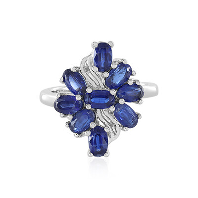 Anello in argento con Cianite