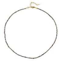 Collana in argento con Diamante Champagne