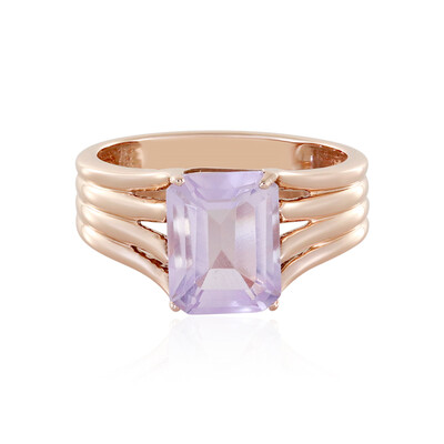 Anello in argento con Quarzo Lavanda (SAELOCANA)