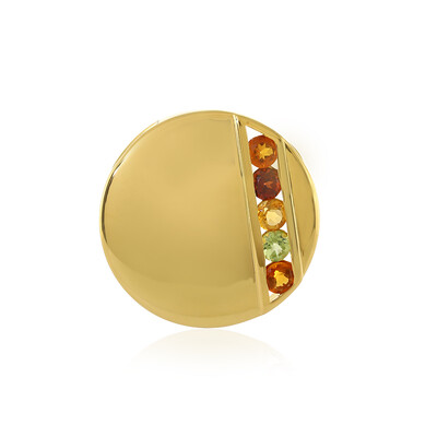Ciondolo in argento con Granato d’India (MONOSONO COLLECTION)