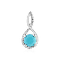 Ciondolo in argento con Turchese