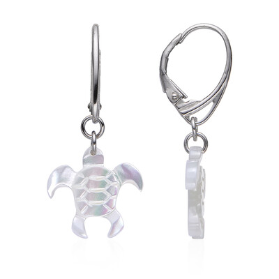 Orecchini in argento con Madreperla
