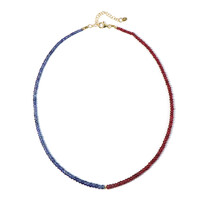 Collana in argento con Rubino