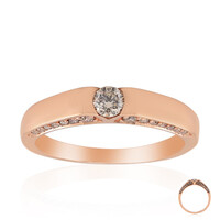 Anello in oro con Diamante Rose de France SI1 di Argyle