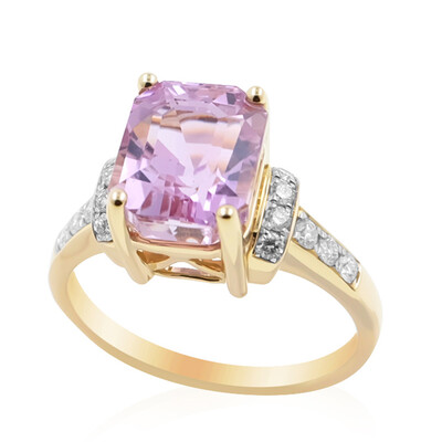 Anello in oro con Kunzite Patroke (AMAYANI)