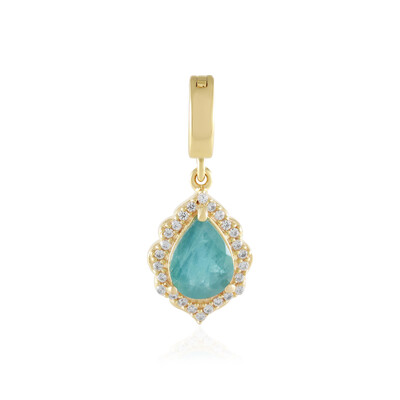 Ciondolo in argento con Grandidierite