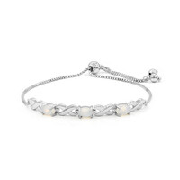 Bracciale in argento con Opale di Welo