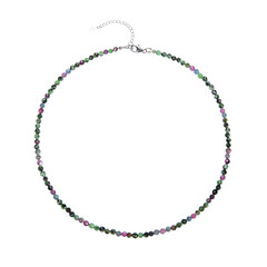 Collana in argento con Rubino Zoisite