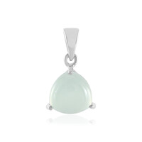 Ciondolo in argento con Calcedonio Acqua