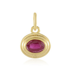 Ciondolo in argento con Rubino Bemainty