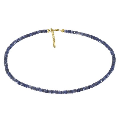 Collana in argento con Iolite