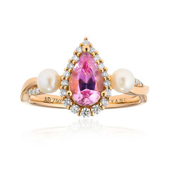 Anello in oro con Diasporo Rosa (AMAYANI)