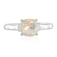 Anello in argento con Opale di Welo