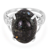 Anello in argento con Opale Leopardo