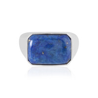 Anello da uomo in argento con Lapislazzuli