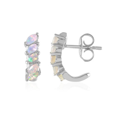Orecchini in argento con Opale di Welo