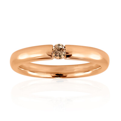 Anello in oro con Diamante Rose de France VS1 di Argyle (Annette)