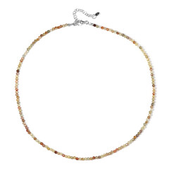 Collana in argento con Zircone Canarino
