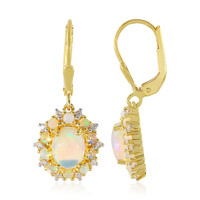 Orecchini in argento con Opale di Welo