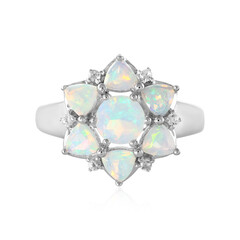 Anello in argento con Opale di Welo