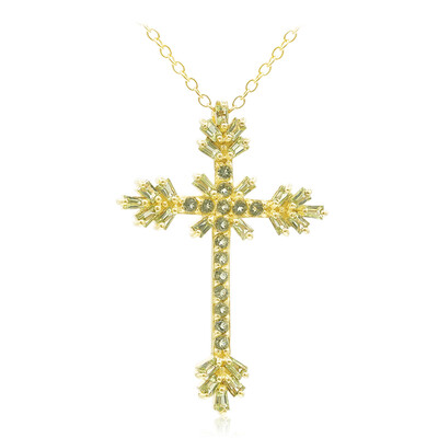 Collana in argento con Peridoto