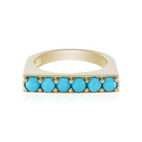 Anello in argento con Turchese Sleeping Beauty