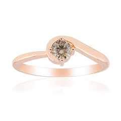 Anello in oro con Diamante Rose de France VS1 di Argyle