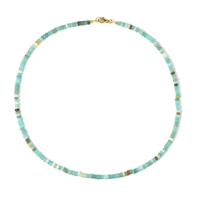 Collana in argento con Amazzonite