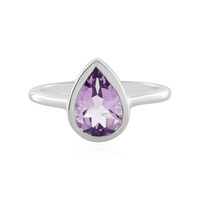 Anello in argento con Ametista Rose de France