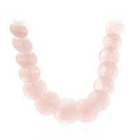Collana in argento con Quarzo Rosa (Dallas Prince Designs)