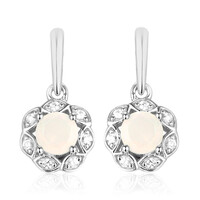 Orecchini in argento con Opale di Welo