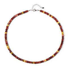 Collana in argento con Mokaite