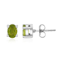 Orecchini in argento con Peridoto