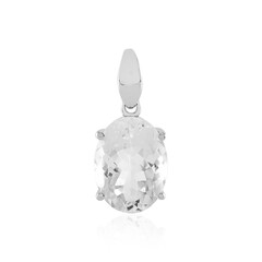 Ciondolo in argento con Quarzo Bianco