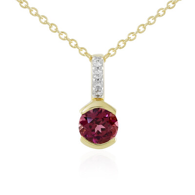 Collana in argento con Granato Malawi
